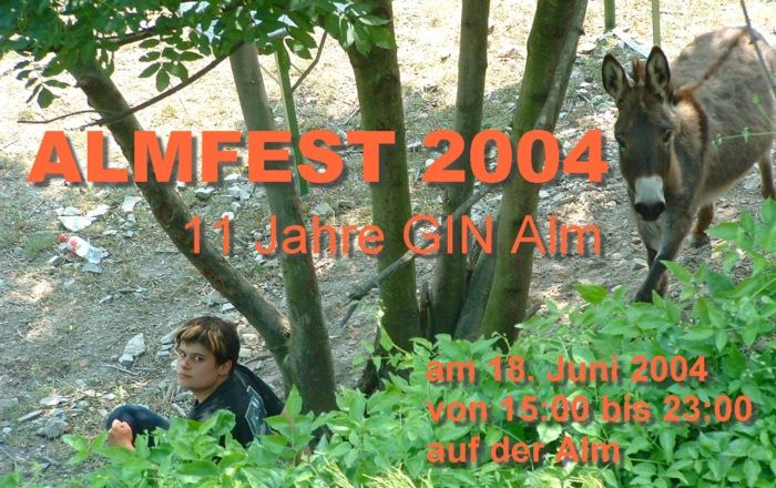 Almfest 2004 am 18.6.2004