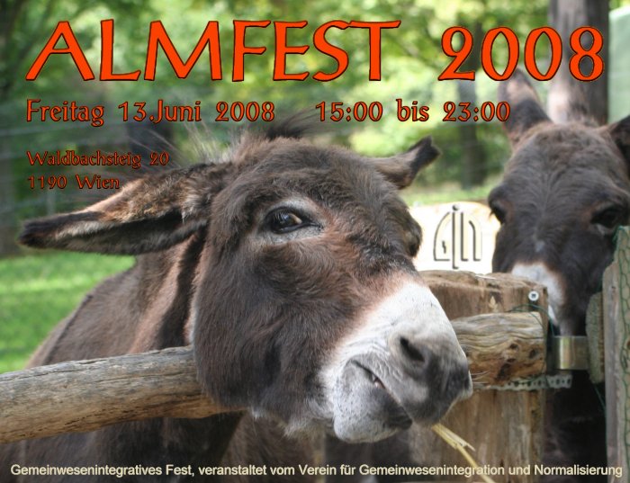 Almfest 2008 am 13. 6. 2008